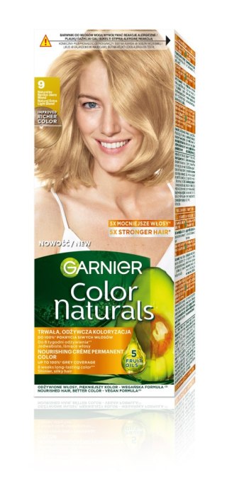 GARNIER Color Naturals Farba nr 9 - Naturalny Bardzo Jasny Blond 1op.