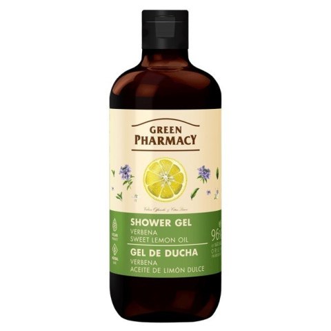 GREEN PHARMACY Multi Żel pod prysznic Werbena i Olejek ze słodkiej cytryny 500 ml GREEN PHARMACY Multi Żel pod prysznic Werbena i Olejek ze słodkiej cytryny 500 ml