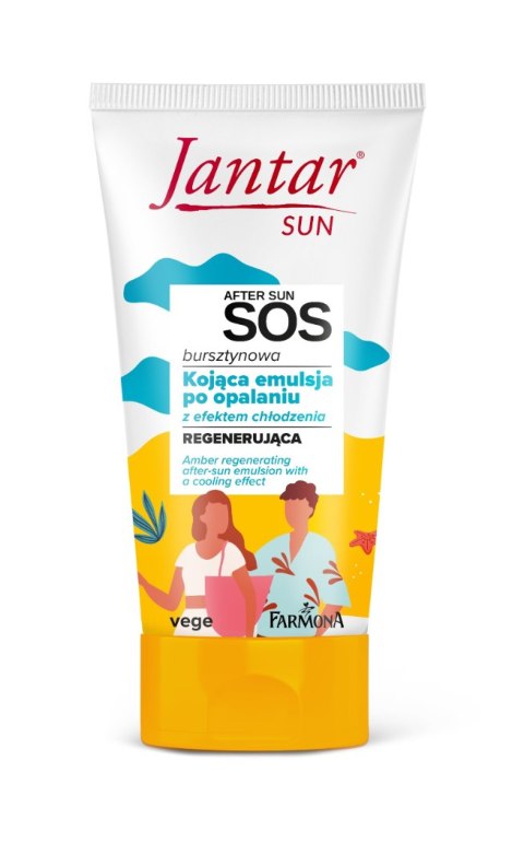 JANTAR Sun SOS Bursztynowa emulsja kojąca po opalaniu z efektem chłodzenia 150 ml