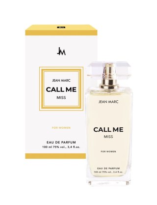 JEAN MARC Call Me Miss Women Woda perfumowana 100 ml