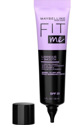 MAYBELLINE Fit Me Nawilżająco Rozświetlająca Baza pod makijaż do skóry normalnej i suchej 30ml