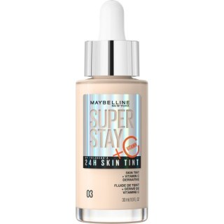 MAYBELLINE Super Stay 24H Skin Tint Rozświetlający Podkład do twarzy z witaminą C nr 03 - 30ml