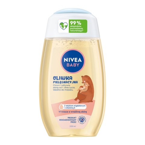 NIVEA Baby Oliwka pielęgnacyjna dla dzieci i niemowląt 200 ml