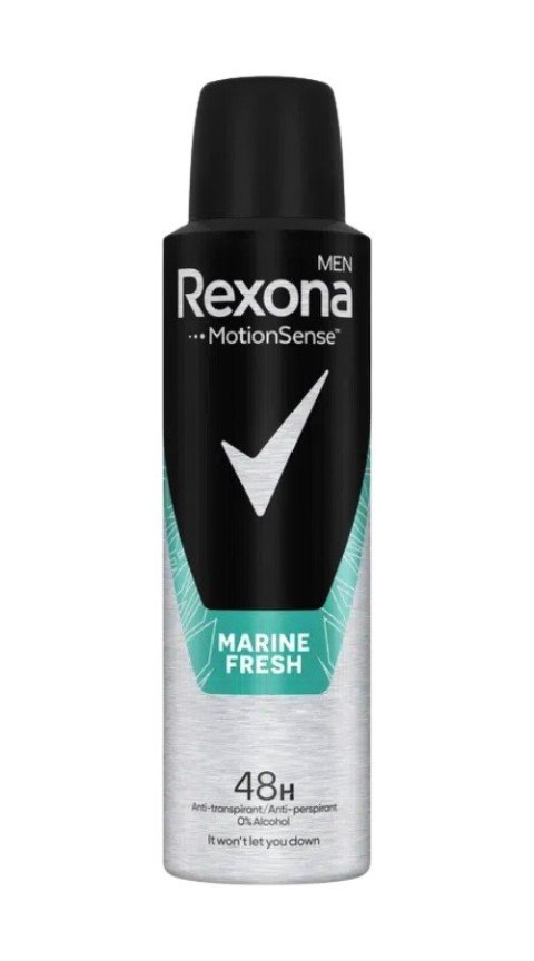 REXONA Men Antyperspirant w sprayu Stay Fresh Marine 150 ml