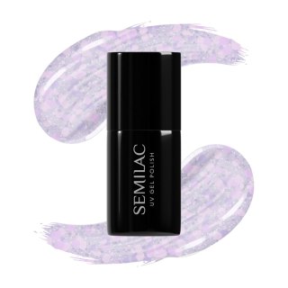 SEMILAC Lakier hybrydowy 492 Icy Lavender Bliss 7 ml