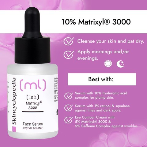 SKINCYCLOPEDIA Serum do twarzy z 10% Matrixyl 3000 30 ml