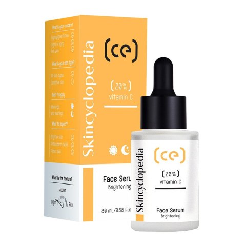 SKINCYCLOPEDIA Serum do twarzy z 20% Witaminą C 30 ml