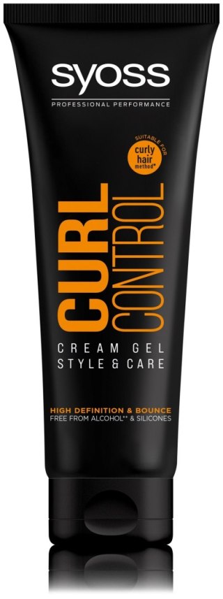 SYOSS Curl Control Kremowy Żel stylizujący do włosów kręconych 250ml