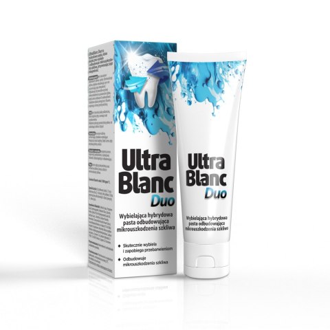 ULTRABLANC Wybielająca Hybrydowa Pasta do zębów odbudowująca Duo 75ml ULTRABLANC Wybielająca Hybrydowa Pasta do zębów odbudowująca Duo 75ml