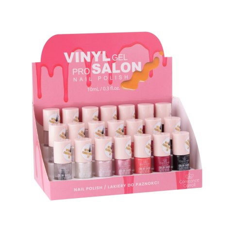 CONSTANCE CARROLL Zestaw lakierów 10 ml 9 kolorów x 2 sztuki (16+2gratis) CONSTANCE CARROLL Zestaw lakierów 10 ml 9 kolorów x 2 sztuki (16+2gratis)