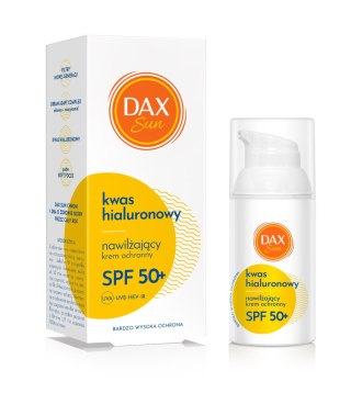 DAX Sun Nawilżający krem ochronny z kwasem hialuronowym SPF 50+ 30 ml