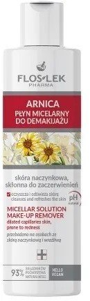 FLOSLEK Arnica Płyn micelarny do demakijażu skóry naczynkowej 225 ml