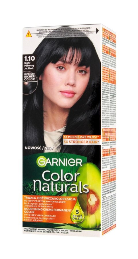 GARNIER Color Naturals Farba nr 1.10 - Szafir Północny 1op.