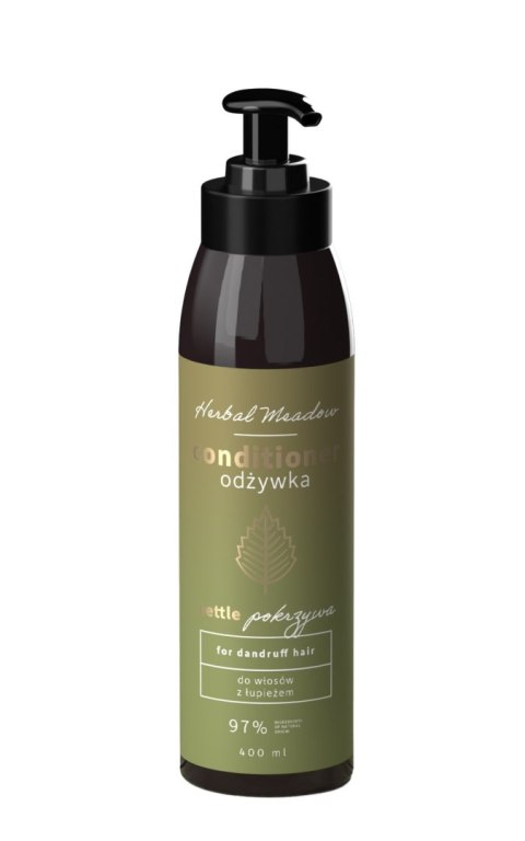 HISKIN Herbal Meadow Odżywka Pokrzywa - do włosów z łupieżem 400 ml HISKIN Herbal Meadow Odżywka Pokrzywa - do włosów z łupieżem 400 ml