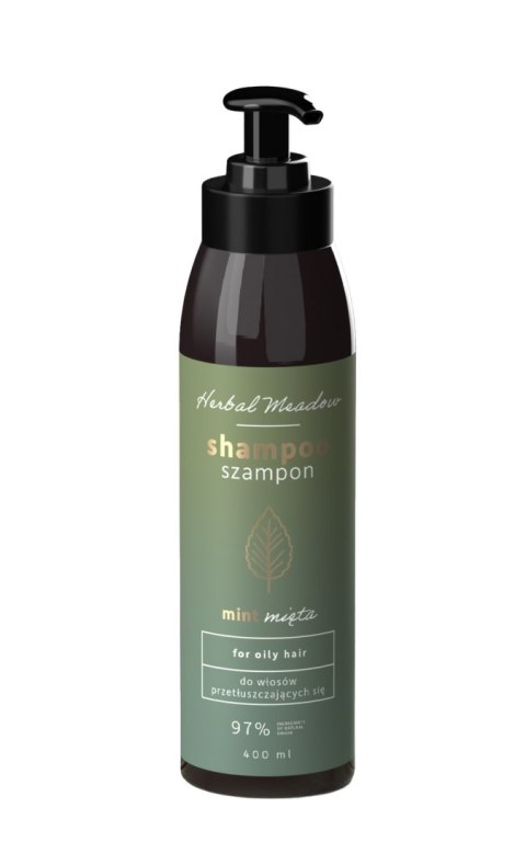 HISKIN Herbal Meadow Szampon Mięta - do włosów przetłuszczających się 400 ml HISKIN Herbal Meadow Szampon Mięta - do włosów przetłuszczających się 400 ml