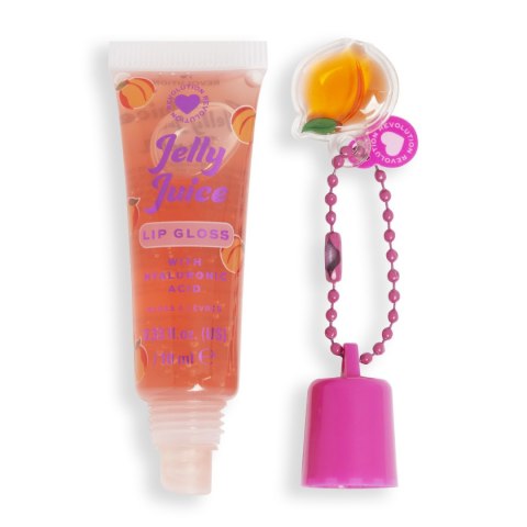 I HEART REVOLUTION Jelly Juice Błyszczyk do ust - Peach 10 ml