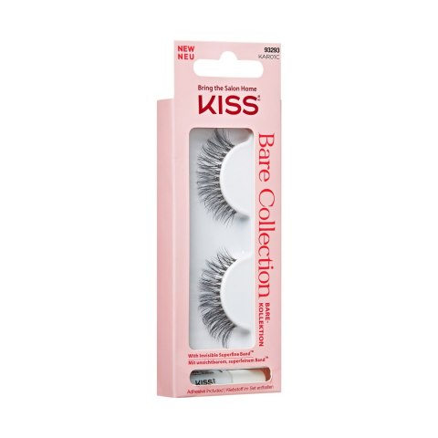 KISS Sztuczne rzęsy Bare Collection KAR01, 1 Pair & Lash Glue Net Wt. 1g