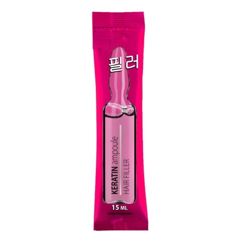 LADY WOW Hair Filler Ampułka keratynowa do włosów - efekt laminacji 15ml LADY WOW Hair Filler Ampułka keratynowa do włosów - efekt laminacji 15ml