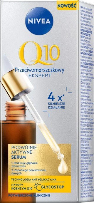NIVEA Q10 Ekspert Serum do twarzy o podwójnym działaniu 30 ml