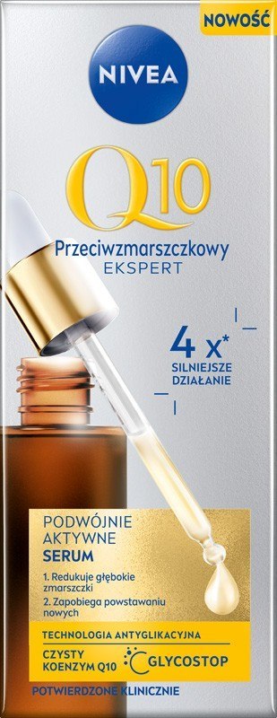 NIVEA Q10 Ekspert Serum do twarzy o podwójnym działaniu 30 ml NIVEA Q10 Ekspert Serum do twarzy o podwójnym działaniu 30 ml