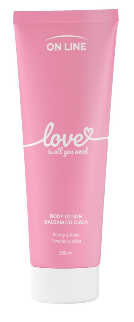 ON LINE Emocje Basam do ciała Love - piwonia i róża 250 ml ON LINE Emocje Basam do ciała Love - piwonia i róża 250 ml