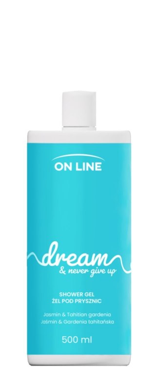 ON LINE Emocje Żel pod prysznic Dream - jaśmin i gardenia 500 ml