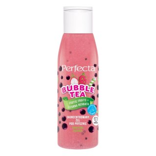 PERFECTA Bubble Tea Skoncentrowany żel pod prysznic - Exotic Fruits + Czarna Herbata Mini 100 ml