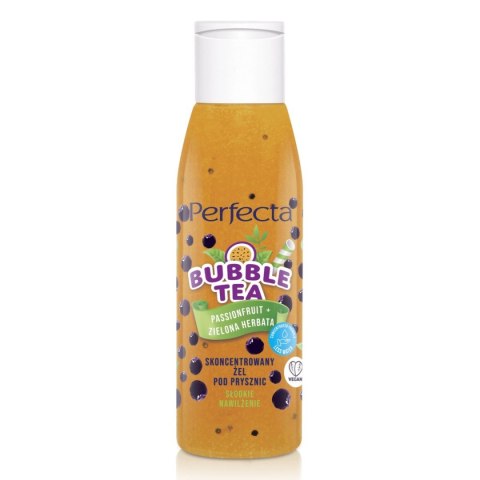 PERFECTA Bubble Tea Skoncentrowany żel pod prysznic - Passionfruit + Zielona Herbata Mini 100 ml PERFECTA Bubble Tea Skoncentrowany żel pod prysznic - Passionfruit + Zielona Herbata Mini 100 ml