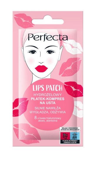 PERFECTA Lips Patch Hydrożelowy płatek - kompres na usta