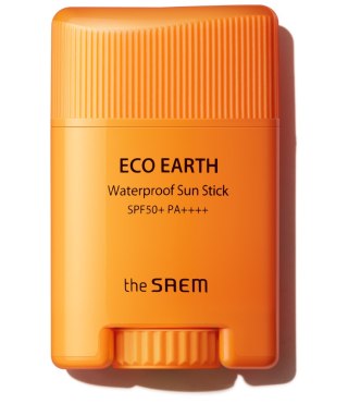 SAEM Eco Earth Waterproof Sun Stick Sztyft z Filtrem przeciwsłonecznym 50+