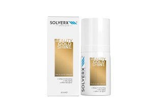 SOLVERX Face & Eyes Cream Krem na twarz i pod oczy Beauty Gold Shine 30 ml