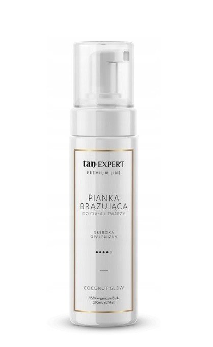 TANEXPERT Coconut Glow Pianka samoopalająca 200 ml