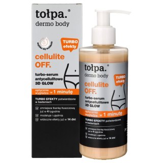 TOŁPA Dermo Body Cellulite Off Turbo-serum antycellulitowe 3D Glow 250 ml