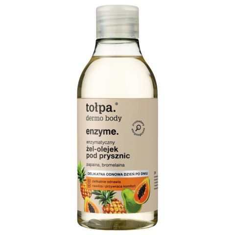 TOŁPA Dermo Body Enzyme Żel-olejek pod prysznic enzymatyczny delikatny 300 ml