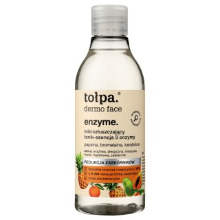 TOŁPA Dermo Face Enzyme Mikrozłuszczający Tonik-esencja 3 Enzymy - redukcja zaskórników 200 ml