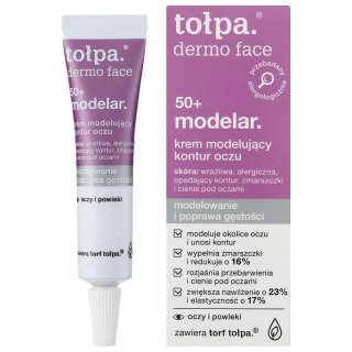 TOŁPA Dermo Face Modelar 50+ Krem modelujący kontur oczu 10 ml