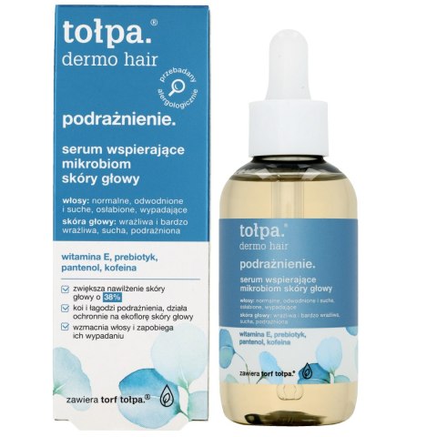 TOŁPA Dermo Hair Podrażnienie Serum wspierające mikrobiom skóry głowy 75 ml TOŁPA Dermo Hair Podrażnienie Serum wspierające mikrobiom skóry głowy 75 ml