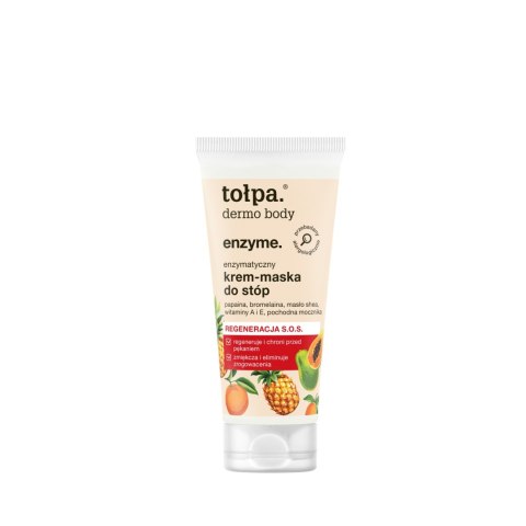 TOŁPA Dermo Pedii Enzyme Krem-maska enzymatyczna do stóp 60 ml