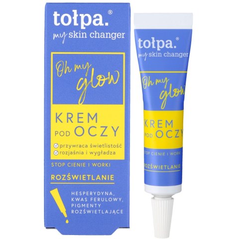 TOŁPA My Skin Changer Krem pod oczy Oh My Glow - rozświetlanie 10 ml