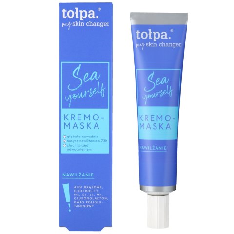 TOŁPA My Skin Changer Kremo-maska do twarzy Sea Yourself - nawilżanie 40 ml TOŁPA My Skin Changer Kremo-maska do twarzy Sea Yourself - nawilżanie 40 ml
