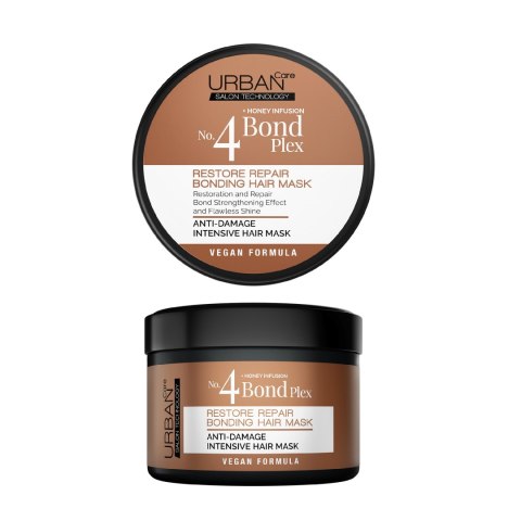 URBAN HAIR CARE No:4 Bond Plex Restore Intensywna maska ??naprawcza 230 ml URBAN HAIR CARE No:4 Bond Plex Restore Intensywna maska ??naprawcza 230 ml