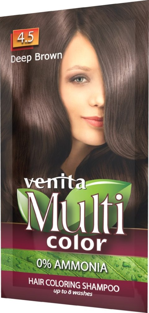 VENITA Multicolor Szampon koloryzujący 4.5 Deep Brown 40 g