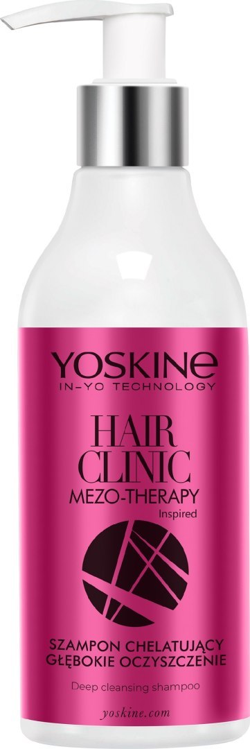 YOSKINE Hair Clinic Mezo Therapy Szampon chelatujący głębokie oczyszczenie