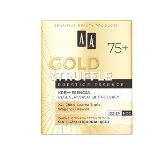 AA Gold & Truffle Prestige Essence 75+ Krem-esencja regenerująco-liftingujący dzień/noc 50 ml