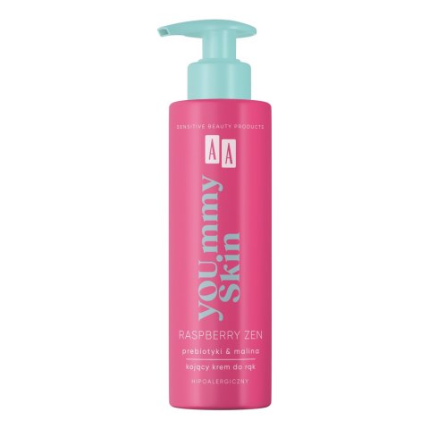 AA Yoummy Skin Raspberry Zen Kojący krem do rąk 200 ml