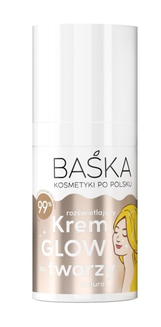 BAŚKA Krem do twarzy - GLOW Natural 30 ml