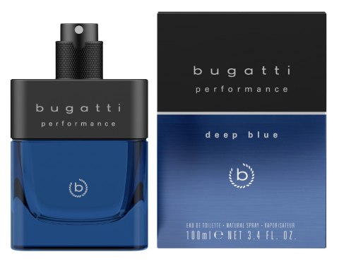 BUGATTI Performance Deep Blue Woda toaletowa 100 ml BUGATTI Performance Deep Blue Woda toaletowa 100 ml