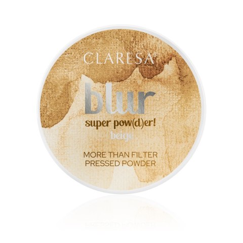 CLARESA Blur Super Pow(D)er! Puder prasowany Beige 10 g