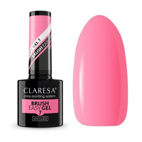CLARESA N Brush Easy Gel nr 7 - 5 g CLARESA N Brush Easy Gel nr 7 - 5 g
