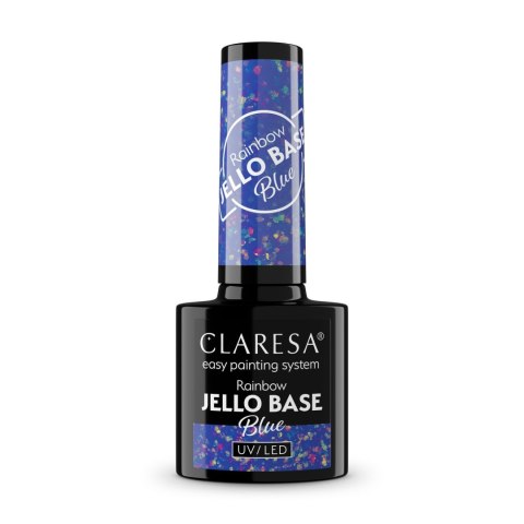 CLARESA Rainbow Jello Base Baza hybrydowa - Blue 5 g CLARESA Rainbow Jello Base Baza hybrydowa - Blue 5 g